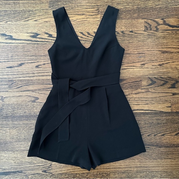 Club Monaco Black Madria Romper - Picture 3 of 16